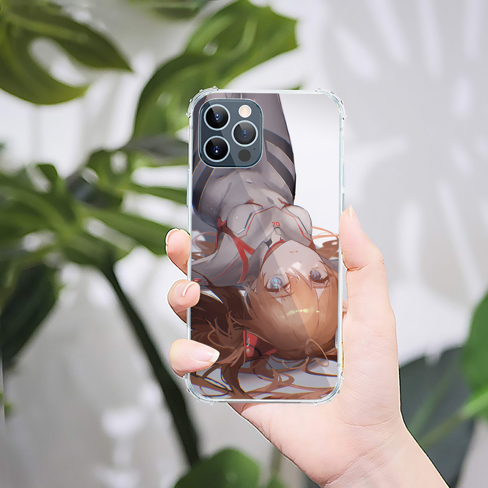 （画像用） EVA 新世紀エヴァンゲリオン 【iPhone 12シリーズ対応】透明スマホケース（クリアソフトケース）